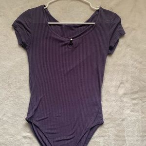 Purple bodysuit